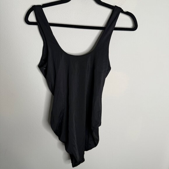 Andie Swim Women's Black Square Neck One Piece Swimsuit - Size M Medium - Picture 3 of 4